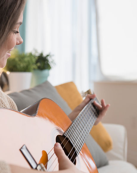Girl Playing Guitar