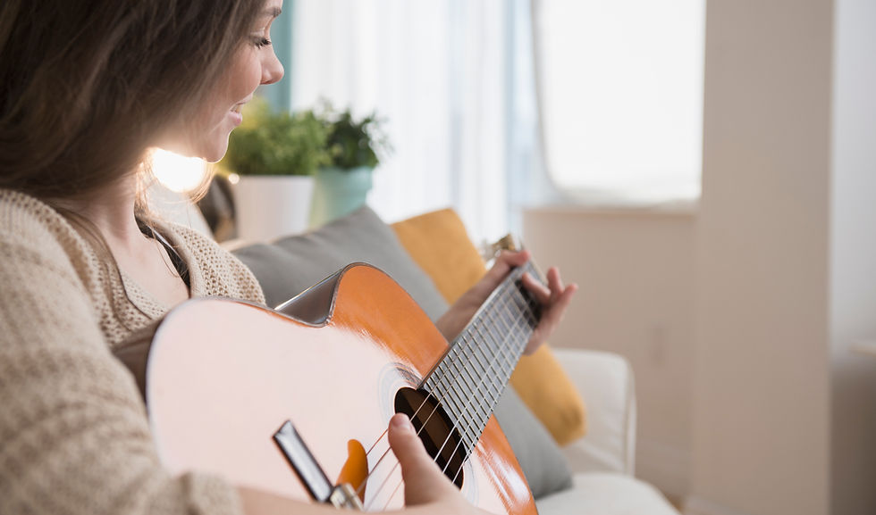 Girl Playing Guitar