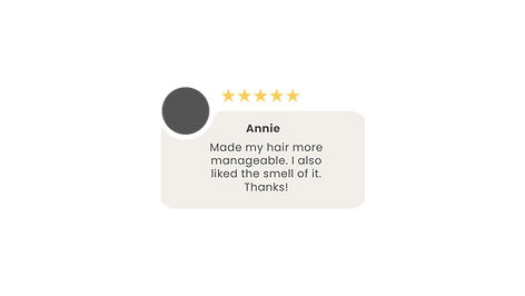 Customer testimonials