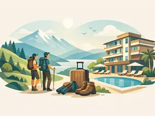 Wanderurlaub mit Hotel kombinieren