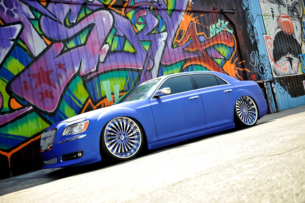 Chrysler 300 - Forgiatos my bleu