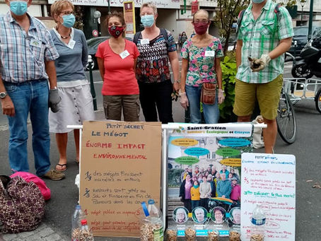 Action ciblée, dans le cadre du nettoyage de la planète