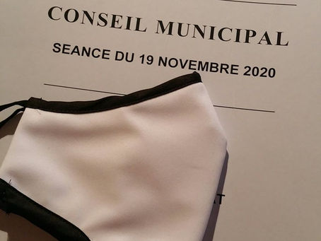 Des masques pour les écoliers et écolières : le détail de notre proposition du CM du 19 novembre