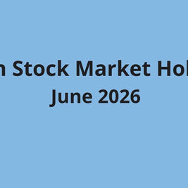 Indian Stock Market Holidays June 2026: NSE & BSE Muharram Holiday and Long Weekend Impact