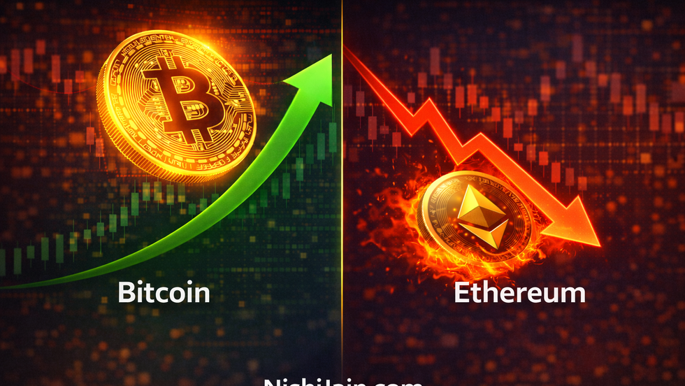 Vitalik Sells 17,000 ETH: Ether Under Pressure While Bitcoin Rebounds Near $65.5K (Simple Explainer) 