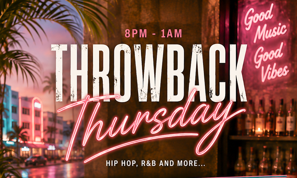 Throwback Thursdays