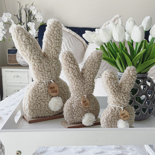 usa.rabbit様 リクエスト 4点 まとめ商品 Sherpa Easter Bunny | SJElite Interiors