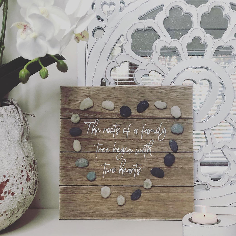 Thumbnail: Family Pebble Plaque