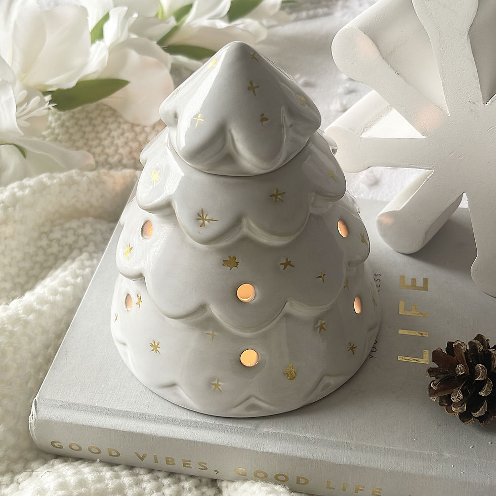 Thumbnail: Ceramic  Christmas Tree Wax Burner 