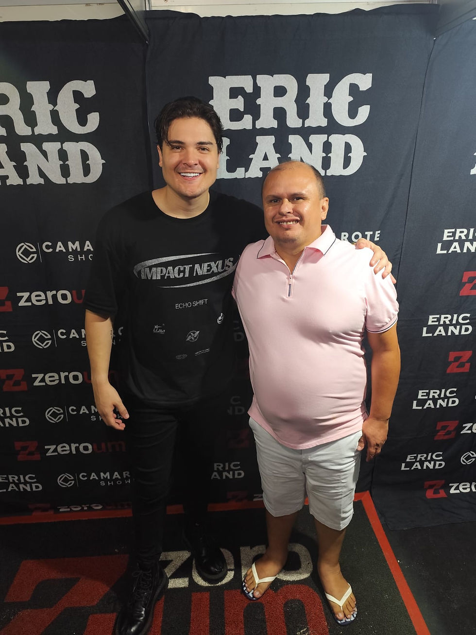 Eric land (Crédito da foto: Arquivo pessoal.