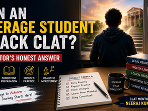 Can an Average Student Crack CLAT