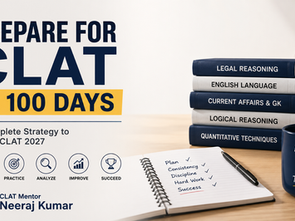 Prepare for CLAT in 100 Days
