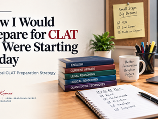 My CLAT Preparation Strategy: How I Would Approach CLAT Mentoring If I Were Starting Today
