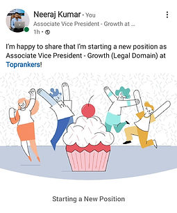 Neeraj in Toprankers Legaledge.jpg