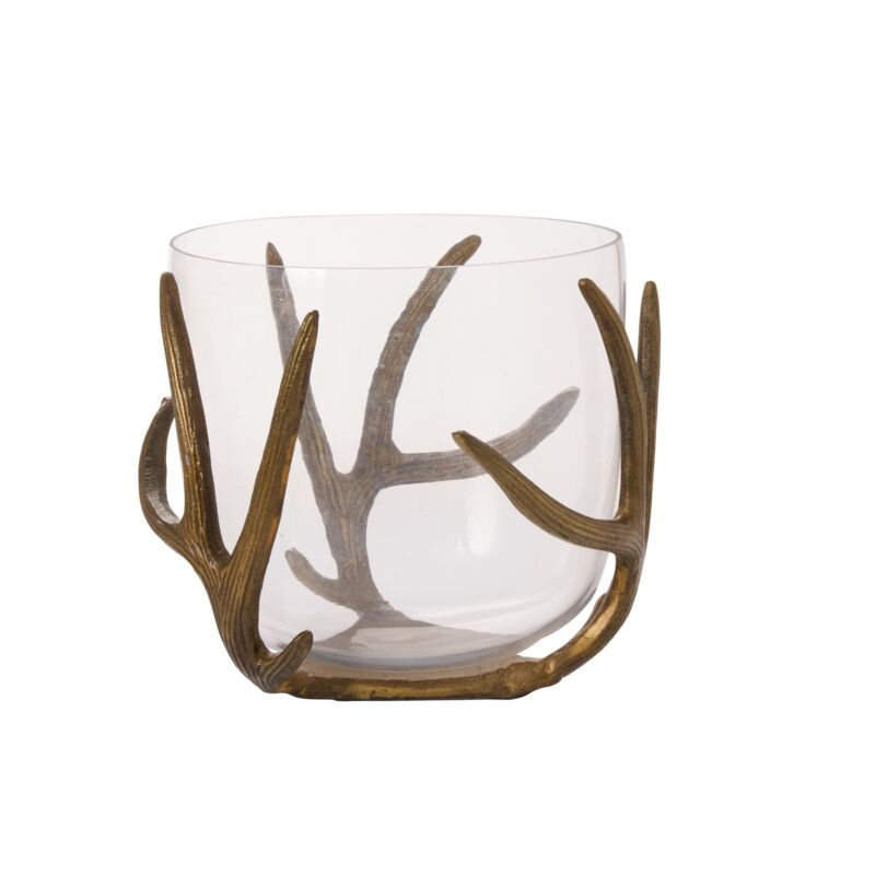 Wrapped Antler Vase