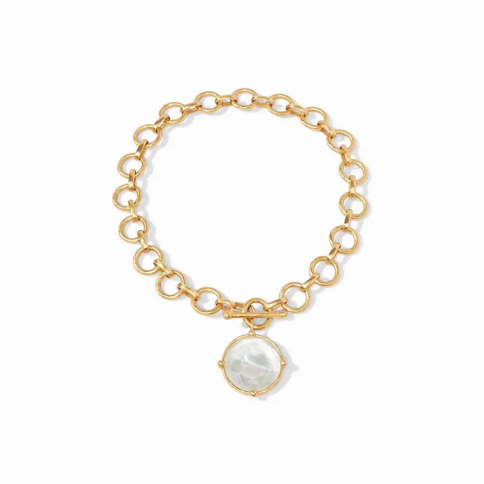 Thumbnail: Honeybee Statement Necklace Turquoise Blue