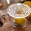 Thumbnail: Clear Glass Citrus Juicer with Measuring Cup | French Bistro