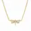 Thumbnail: Dragonfly Pavé Delicate Necklace