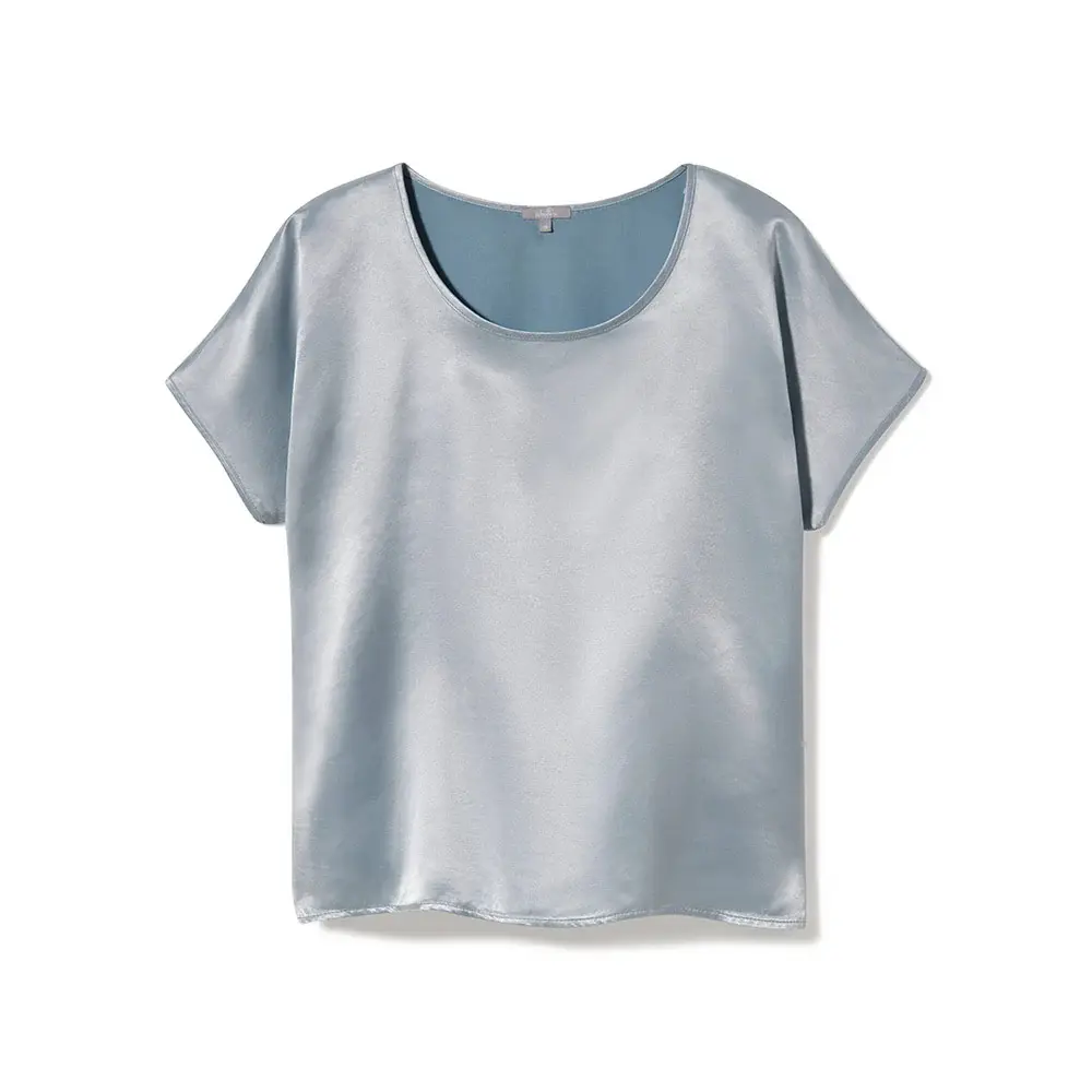 Morning Blue Roxxy All Satin Tee