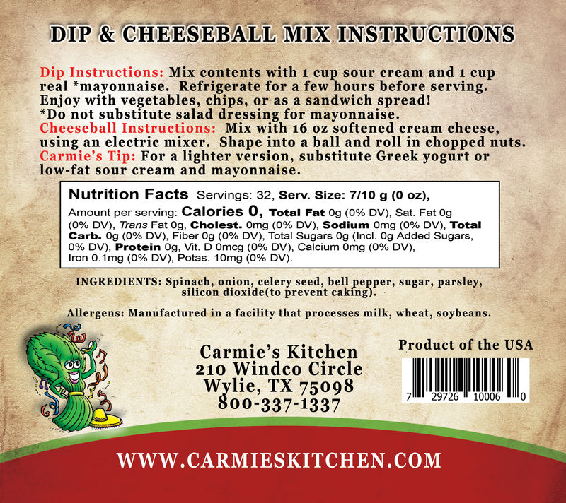 Thumbnail: Fiesta Spinach Dip Mix