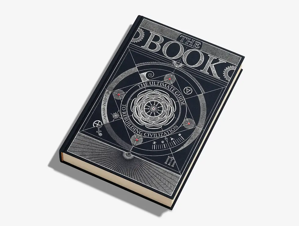 Thumbnail: The Book in a Gift Box The Ultimate Guide to Rebuilding Civilization