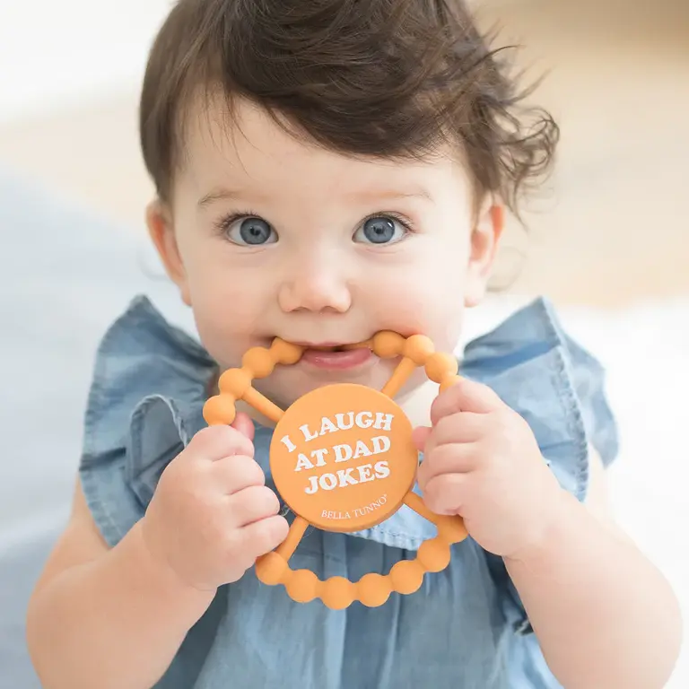 Thumbnail: I Laugh at Dad Jokes Silicone Teether