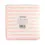 Thumbnail: Pink Striped Scalloped Cocktail Napkins