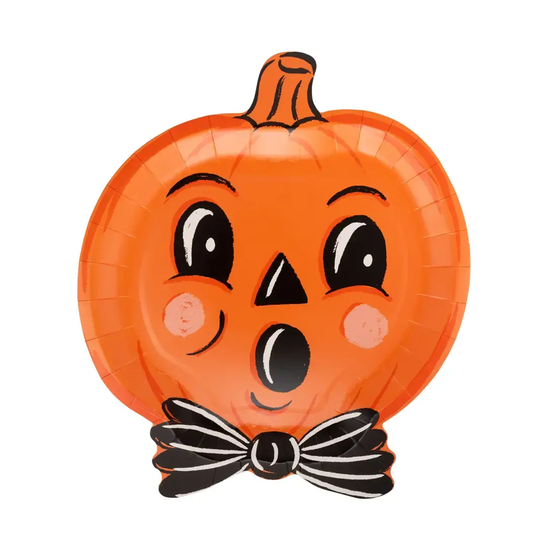 Vintage Pumpkin Plates