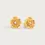 Thumbnail: Wildflowers Gold Stud Earrings