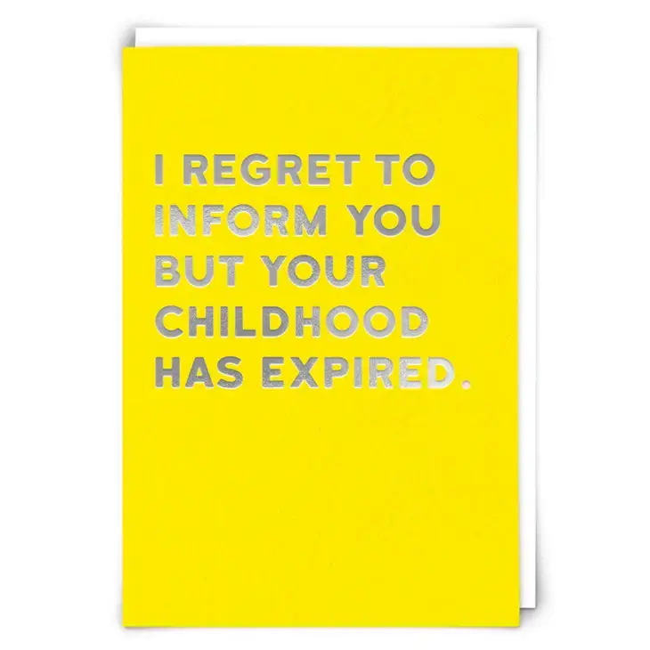 Childhood Birthday Greeting Card