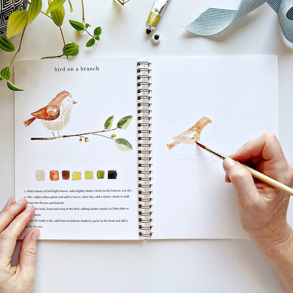 Thumbnail: Animals Watercolor Workbook