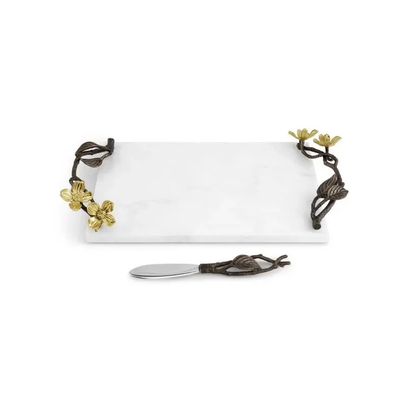 Thumbnail: Dogwood Small Cheeseboard and knife