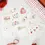 Thumbnail: Mini Valentines- Set of 12 Cards, Envelopes & Stickers