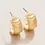 Thumbnail: Karina Hoop Earrings 18mm Gold