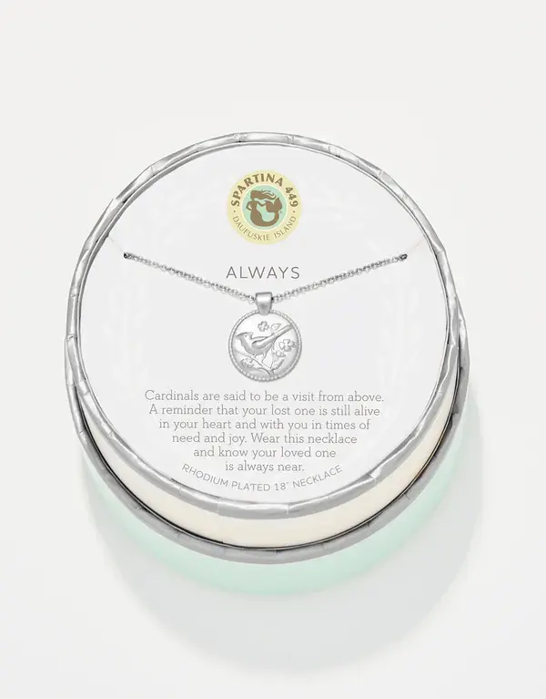 Always/Cardinal Silver Sea La Vie Necklace