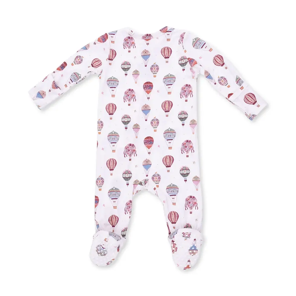 Thumbnail: Hot Air Balloon  2 Way Zipper Footie