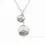 Thumbnail: Bloom Lariat Necklace Silver