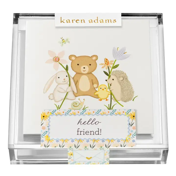 Animal Friends Boxed Gift Enclosure Cards