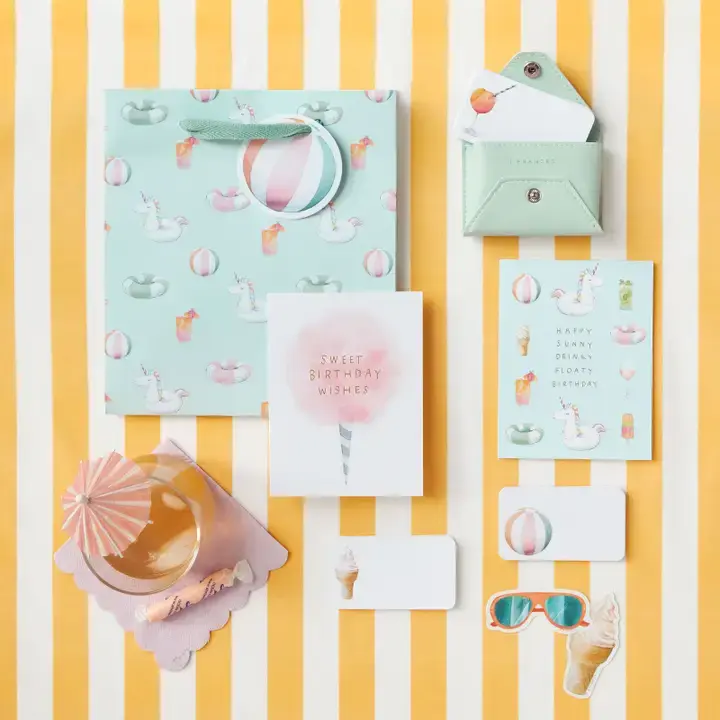 Thumbnail: Pool Party Birthday Greeting Card