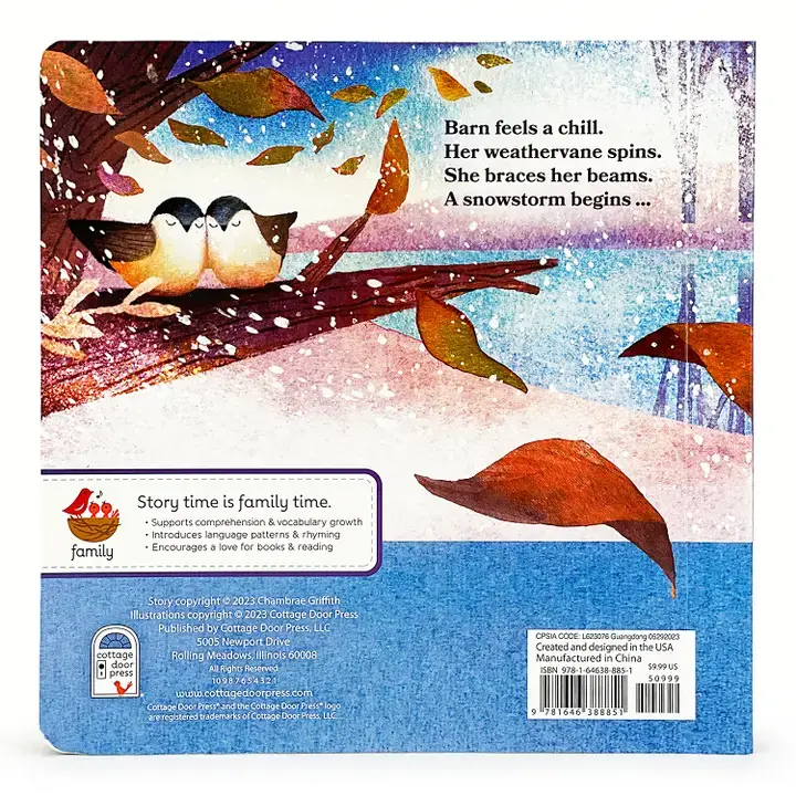 Thumbnail: Barn in Winter: Safe and Warm On the Farm Board Book