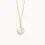 Thumbnail: Survivor Coin Pearl  Gold Sea La Vie Necklace