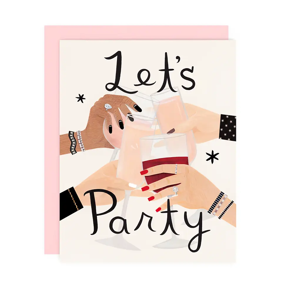 Let's Party Greeting Card