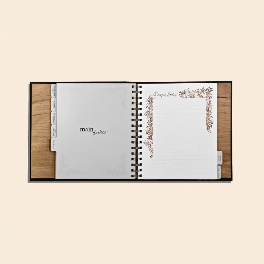 Thumbnail: Around Our Table: Blank Recipe Book with Recipe Cards
