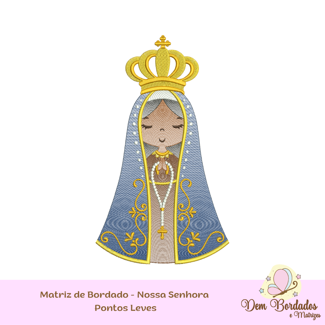 Matriz de bordado - Nossa Senhora Aparecida