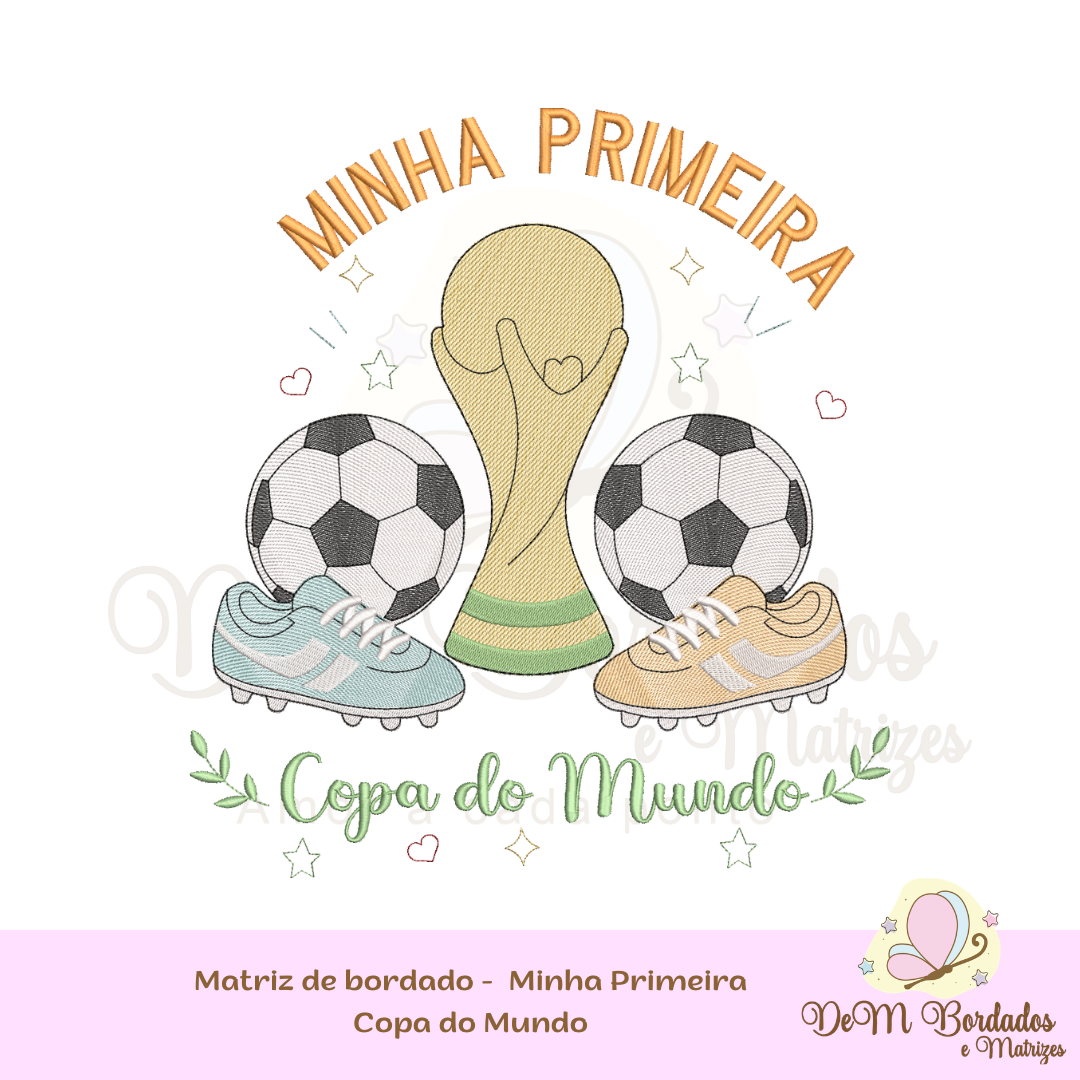 matriz de bordado copa do mundo