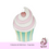 Thumbnail: Matriz de Bordado - Coleção Cupcake