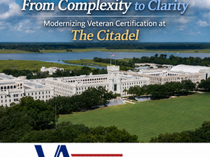 From Complexity to Clarity: Modernizing Veteran Certification at The Citadel