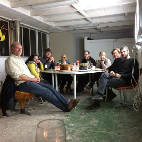 Repas in situ - L'Atelier d'Omer - Rebecq 2015