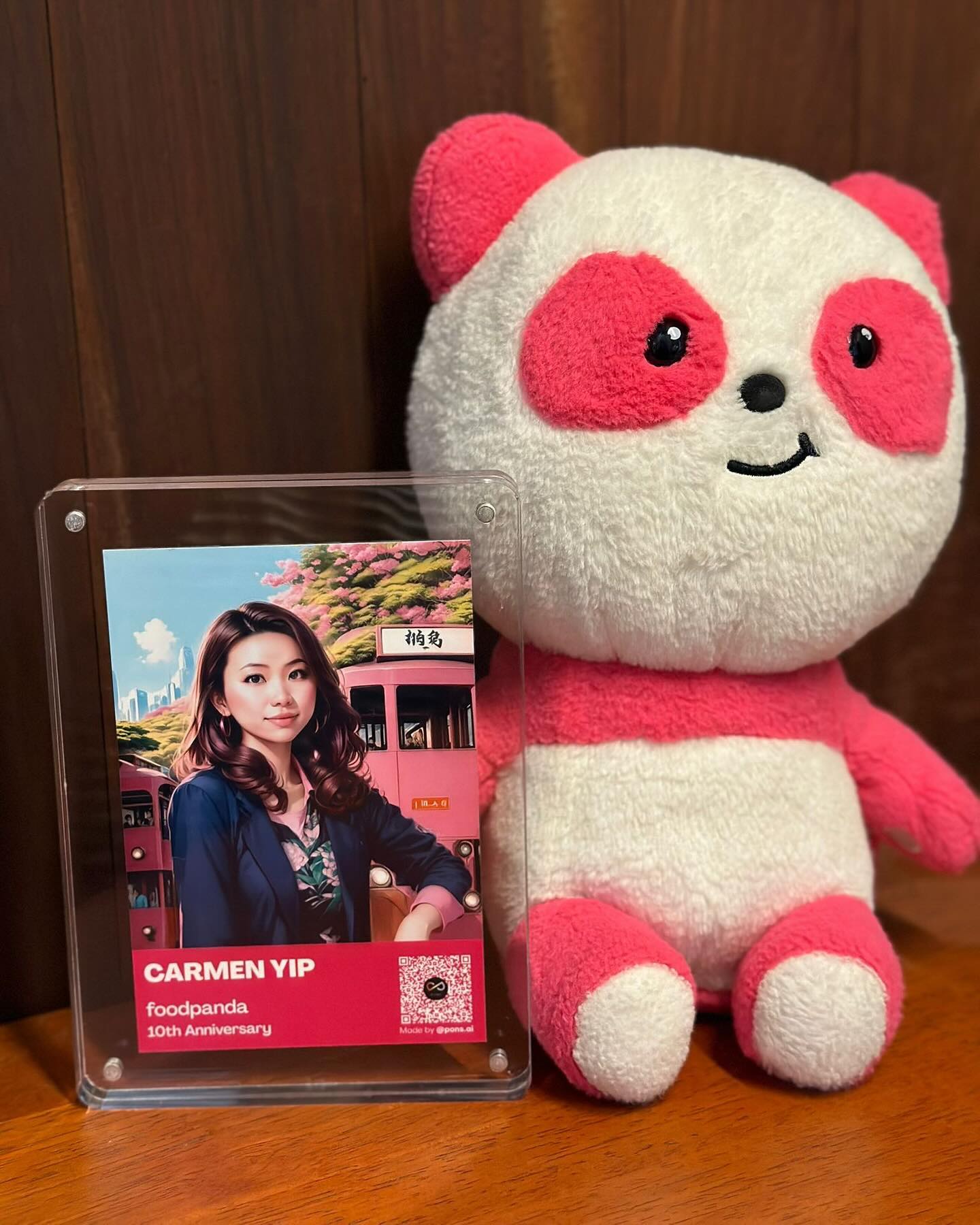 foodpanda Hong Kong anniversary AI Photo Booth keepsake