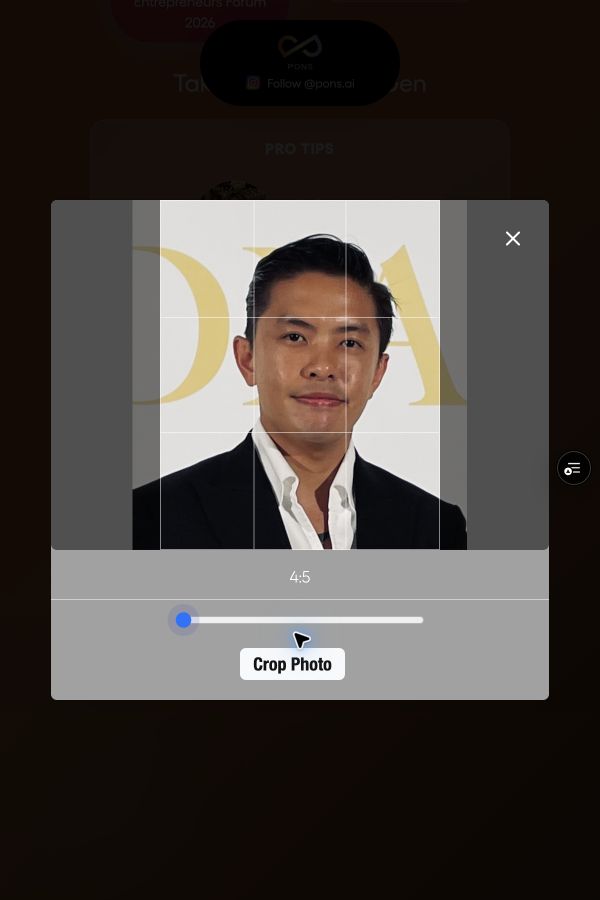HKFYG example photo in the AI Magic Booth